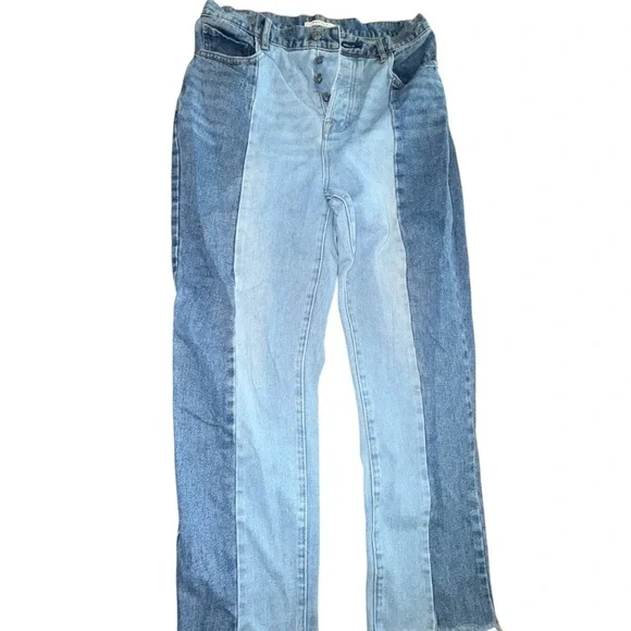 PacSun Dual Blue Straight Leg Jeans - Picture 2 of 5